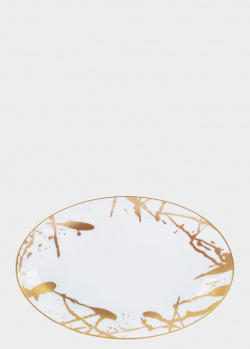 Страва для олії Noritake Raptures Gold з візерунком, фото