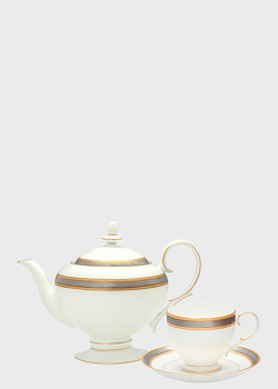 Чайний набір Noritake Brilliance на 6 персон із 17 предметів, фото