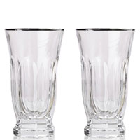 Набір склянок Rogaska Aulide Platino 14,5см із 2 штук, фото