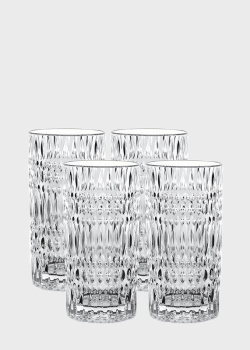 Набор из 4-х хрустальных стаканов Nachtmann Ethno 434мл, фото