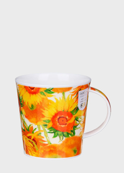 Фарфоровая чашка Dunoon Cairngorm Sunflowers 480мл , фото