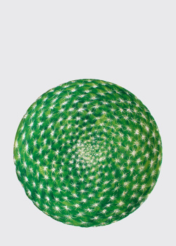 Салатная тарелка зеленого цвета Taitu Cactus 23см, фото