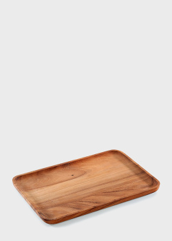 Прямокутне дерев'яне блюдо для закусок Zassenhaus Wood Collection 35,5x25,5см, фото