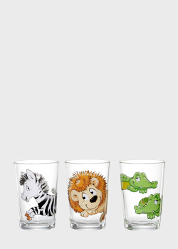 Набор стаканов для детей Ritzenhoff & Breker Happy Zoo 3шт, фото
