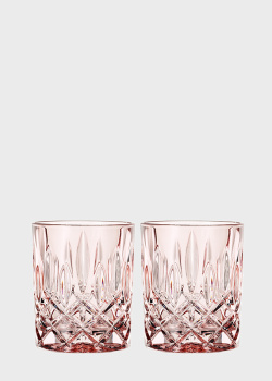 Набір склянок для віскі рожевого кольору Nachtmann Noblesse Rose 295мл 2шт, фото