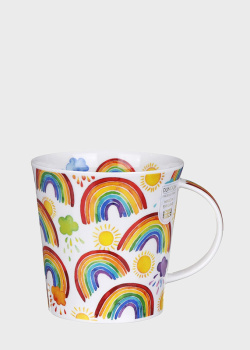 Чашка Dunoon Cairngorm Over The Rainbow 480мл , фото