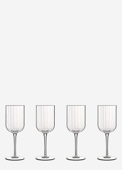 Набір із 4-х бокалів Luigi Bormioli Linea Bach 280мл для вина, фото