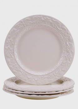 Набор из 4 обеденных тарелок Certified International Флорентийская лоза 29см, фото