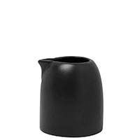 Фарфоровый молочник Degrenne Paris Salam Noir 150мл черный матовый, фото
