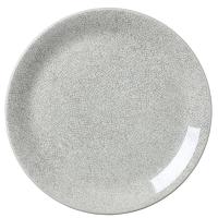 Тарелка Steelite Ink Crackle серого цвета 25см, фото