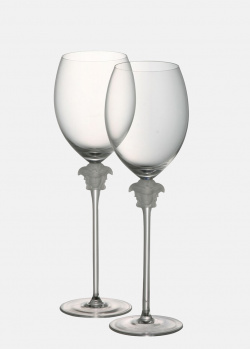 Хрустальные бокалы Rosenthal Versace Medusa Lumiere 470мл  для вина 2шт, фото