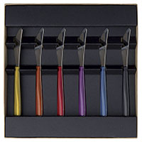 Набор ножей для масла Degrenne Paris Quartz MultiColore 6 предметов, фото