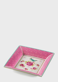 Фарфоровое блюдце Lamart Fairy Tale 12см розового цвета, фото