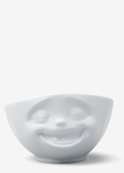 Глянцевая пиала Tassen (58 Products) Emotions Laughing 500мл из фарфора, фото