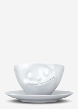 Чашка с блюдцем Tassen (58 Products) Emotions Happy 200мл, фото