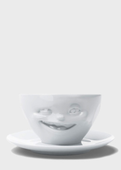 Чашка с блюдцем Tassen (58 Products) Emotions Winking 200мл, фото