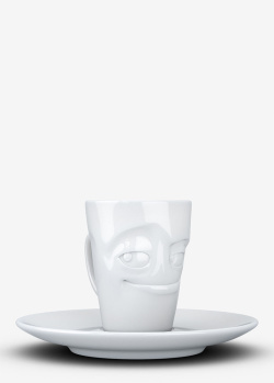Чашка із блюдцем Tassen (58 Products) Emotions Impish 80мл, фото