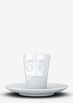 Чашка із блюдцем Tassen (58 Products) Emotions Baffled 80мл, фото