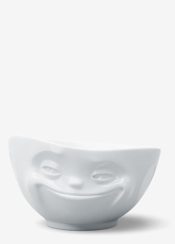 Глубокий салатник Tassen (58 Products) Emotions Grinning 1л из фарфора, фото