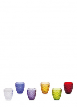 Набір склянок Maison Toscana 250мл з рельєфним малюнком 6шт, фото