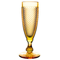 Келих Vista Alegre Bicos 110мл для шампанського в жовтому кольорі., фото