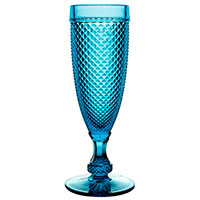 Бокал Vista Alegre Bicos 110мл для шампанского синего цвета, фото