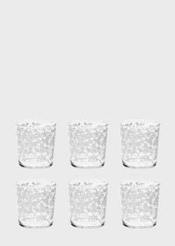 Набор стаканов с растительным рисунком Brandani Enfasi 350мл 6шт, фото