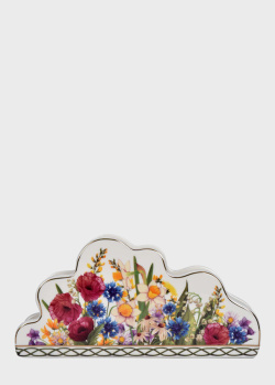 Фарфоровая салфетница с цветочным узором Brandani Fiori di Campo, фото