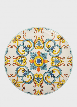 Блюдо круглое Brandani Medicea из высокопрочной керамики 31,5см, фото