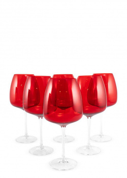 Набор объемных бокалов Maison Passion 770мл красного цвета 6шт, фото