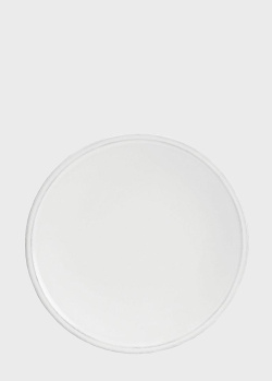 Десертная тарелка белого цвета Costa Nova Friso 22,4см, фото