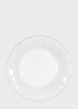 Глибока біла тарілка для пасти Costa Nova Alentejo 24см, фото