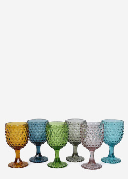 Разноцветные бокалы Maison Ibiza 6шт 300мл, фото