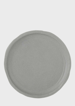 Тарілка салатна сірого кольору Revol NO.W 21,5см, фото