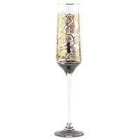 Бокал Goebel 200мл для шампанского с орнаментом, фото