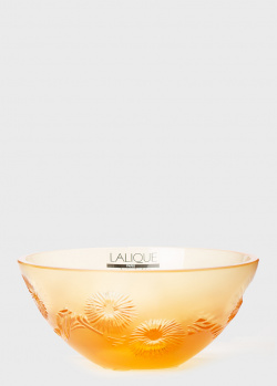 Хрустальная чаша Lalique China Mood Amber Small, фото