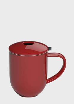 Чашка-заварник Loveramics Pro-tea 300мл красный цвета, фото