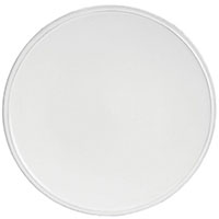 Обеденная тарелка Costa Nova Friso из белой керамики, фото