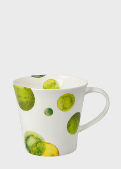 Фарфоровая чашка с рисунком Goebel Color Lime 350мл, фото