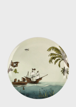 Фарфоровая тарелка с рисунком Goebel Anouk Treasure Hunt 23см, фото