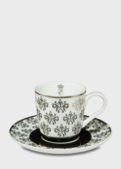 Чашка с блюдцем Goebel Maja Princess of Hohenzollern Chateau Fine Bone China 100мл, фото