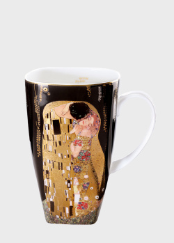 Чашка фарфоровая Goebel Artis Orbis Gustav Klimt The Kiss 450мл, фото