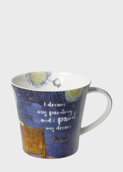 Чашка Goebel Art and Poetry Vincent van Gogh Starry Night 350мл, фото