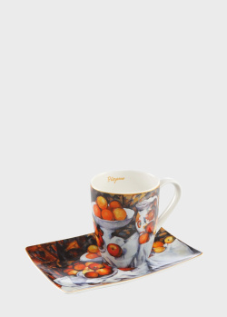 Фарфоровая чашка с блюдцем Goebel Artis Orbis Cezanne Sill Life I 400мл, фото
