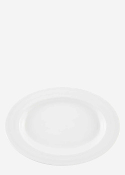 Белое блюдо Gural Lizbon 39см из фарфора, фото