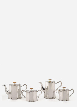 Срібний набір Royal Family із 4-х предметів, фото