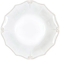 Суповая тарелка Costa Nova Barroco из белой керамики, фото