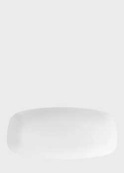 Прямоугольное фарфоровое блюдо Churchill X Squared White 35,5х18,9см, фото
