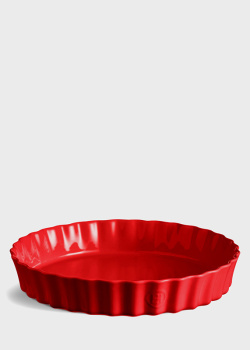 Красная форма Emile Henry Ovenware 32см для выпечки, фото