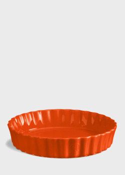 Форма для выпечки Emile Henry Ovenware 24см оранжевого цвета, фото